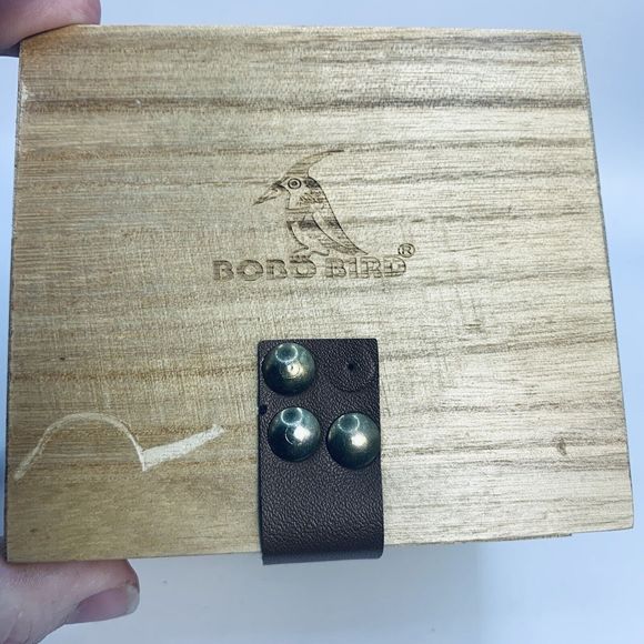 BOBO BIRD Natural Wooden Watch Unisex Adjustable With Wooden Drawer Box New - Picture 13 of 16